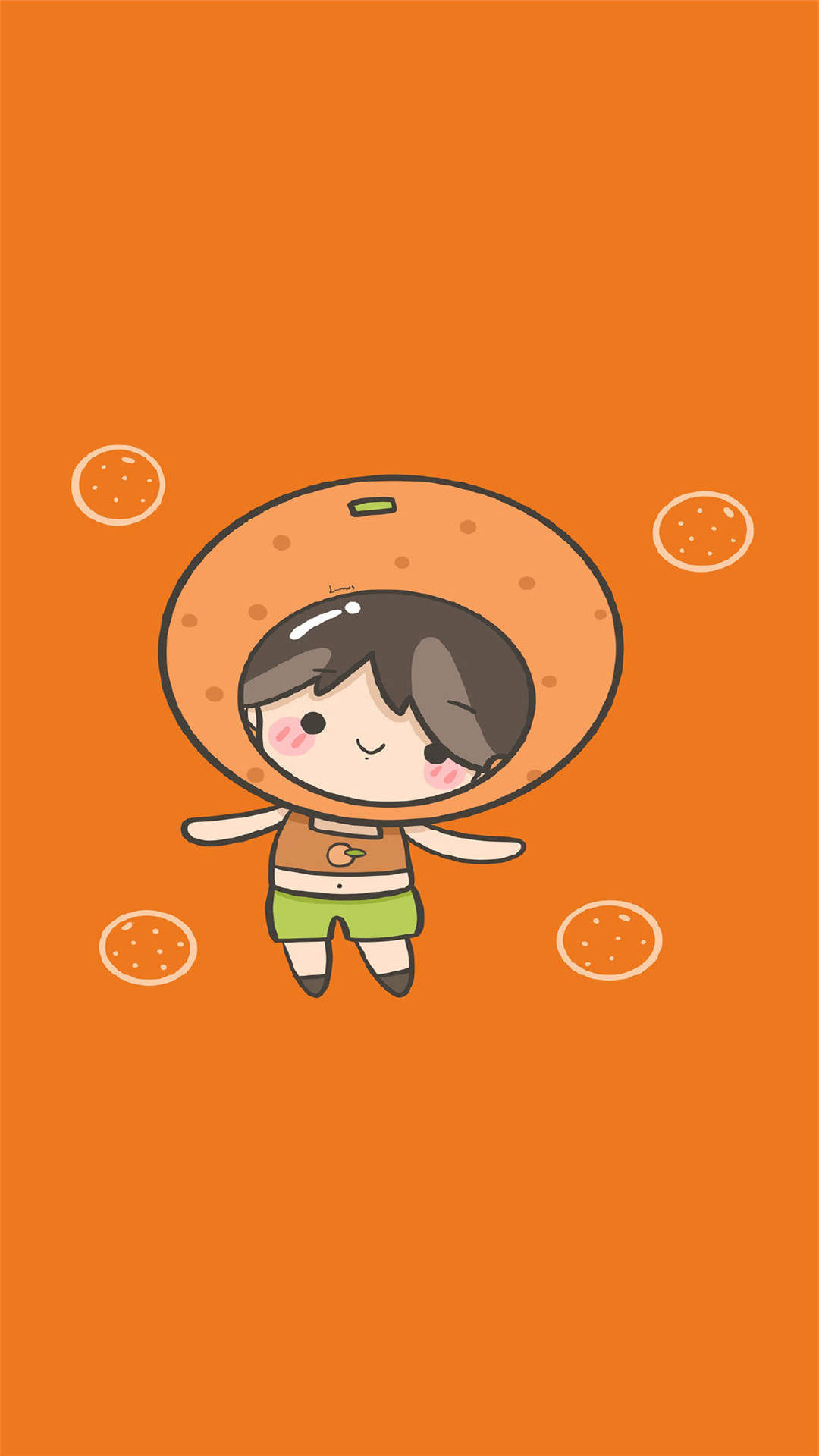 小清新萌系卡通插画高清手机壁纸图片
