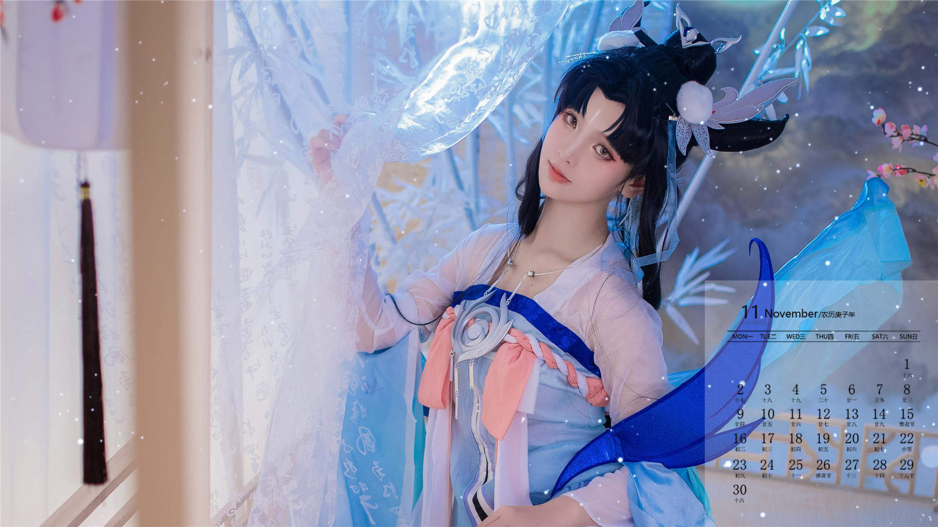 王者荣耀露娜紫霞仙子cosplay绝美写真高清图片图片