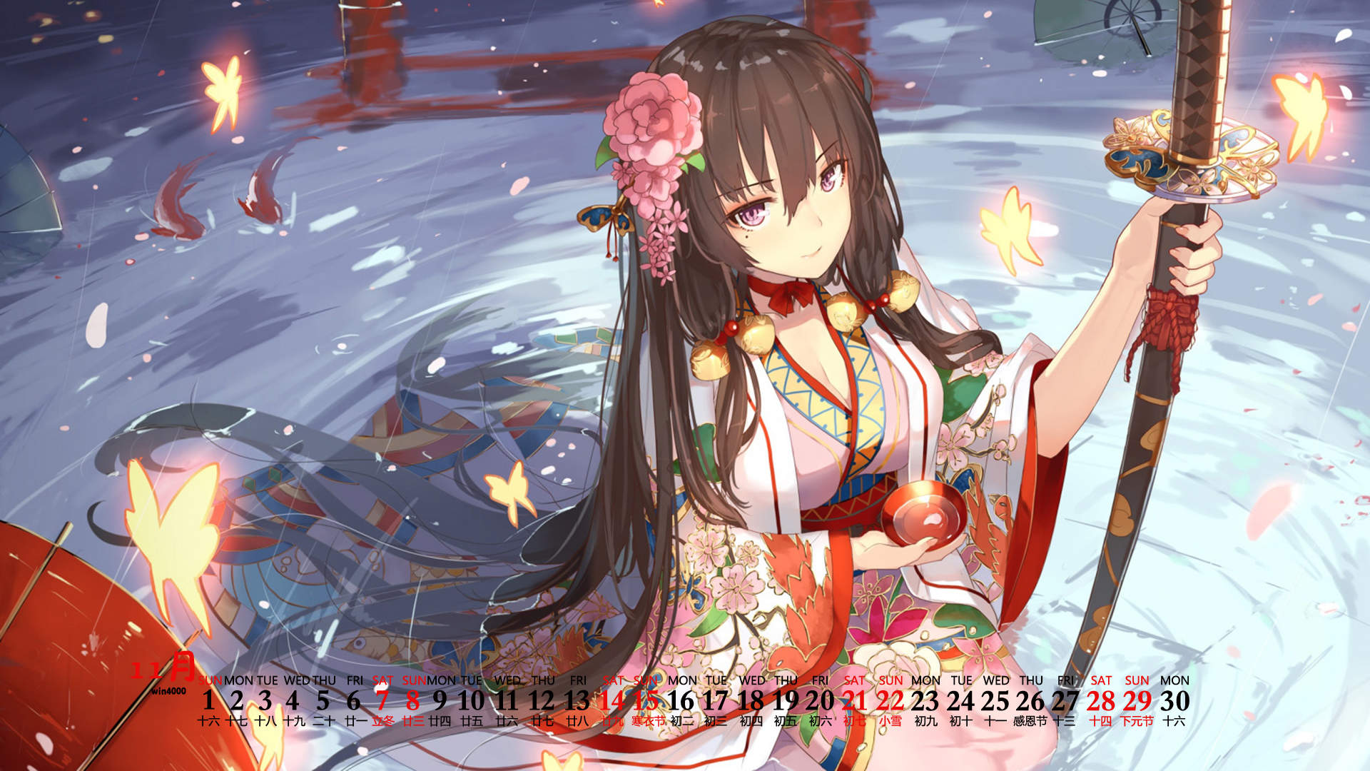二次元黑丝美腿美女手机壁纸图片