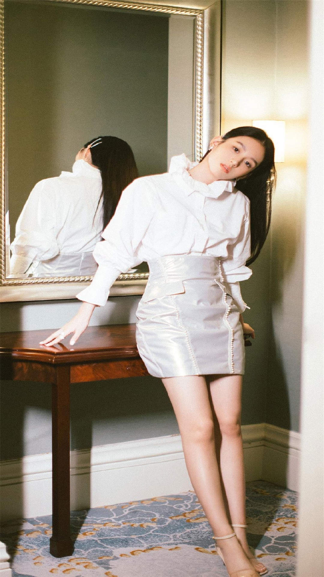 高清性感女星周也水滴妆时尚写真图片图片