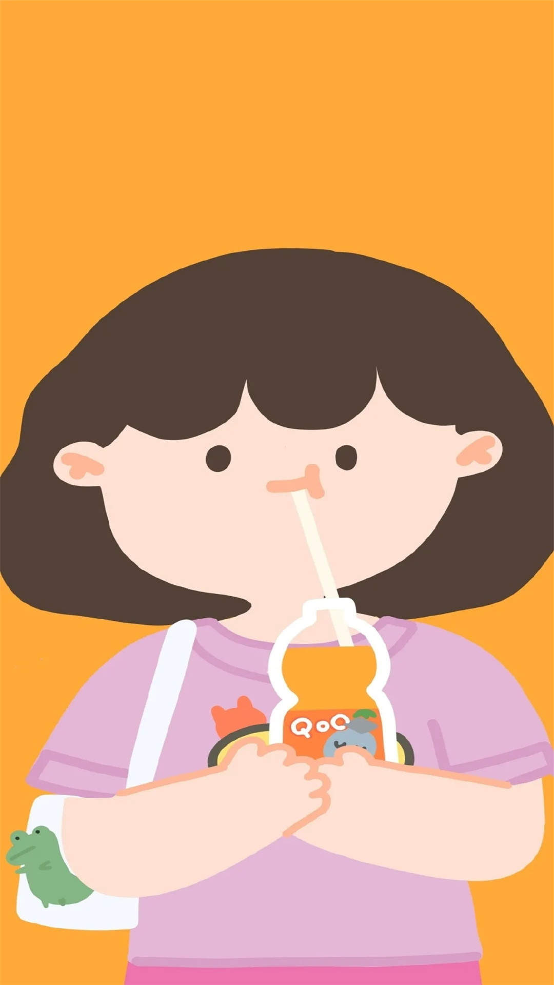 日本卡通二次元女主高清手机壁纸图片