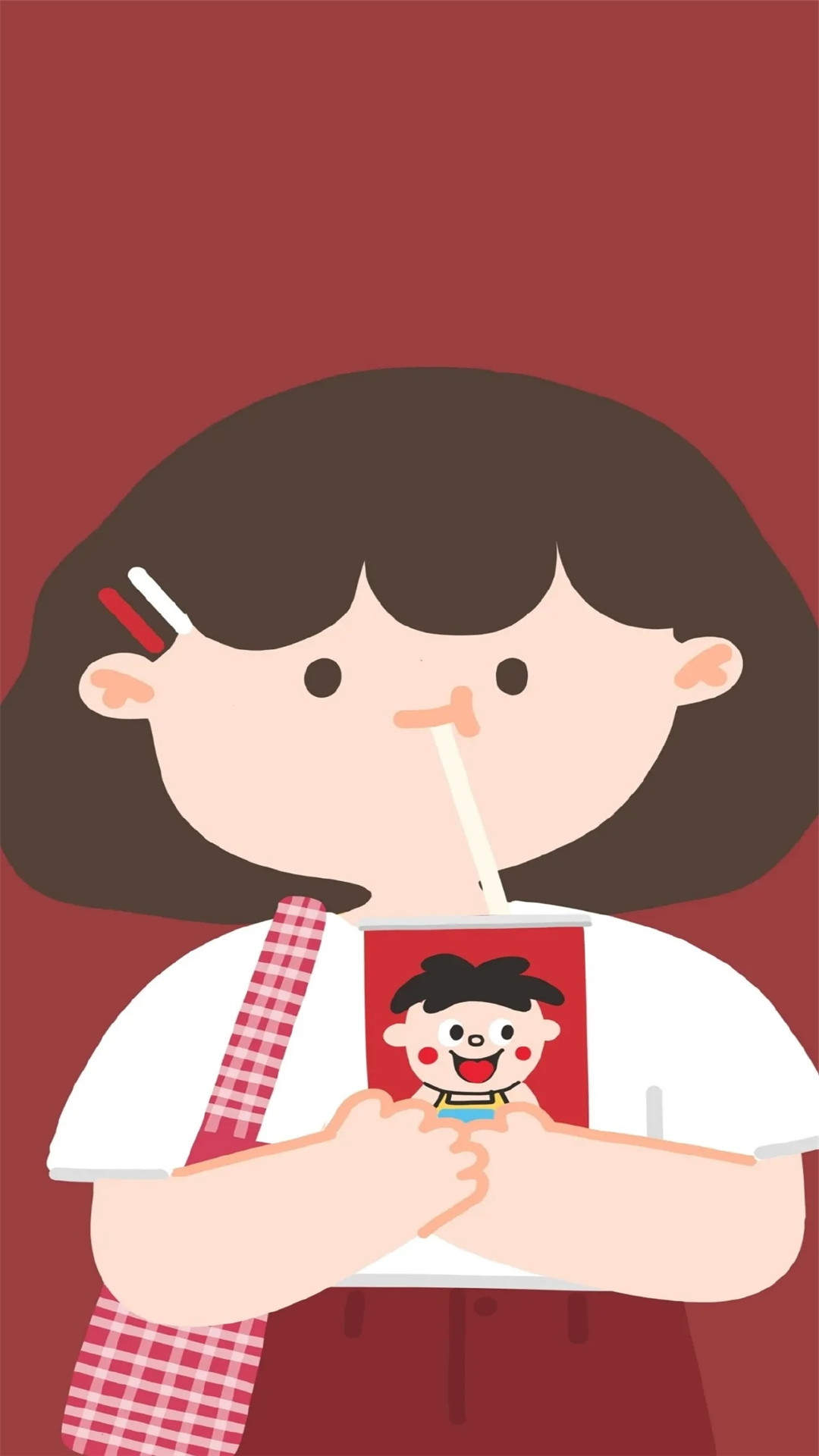 HaMi猫可爱萌系卡通高清手机壁纸图片