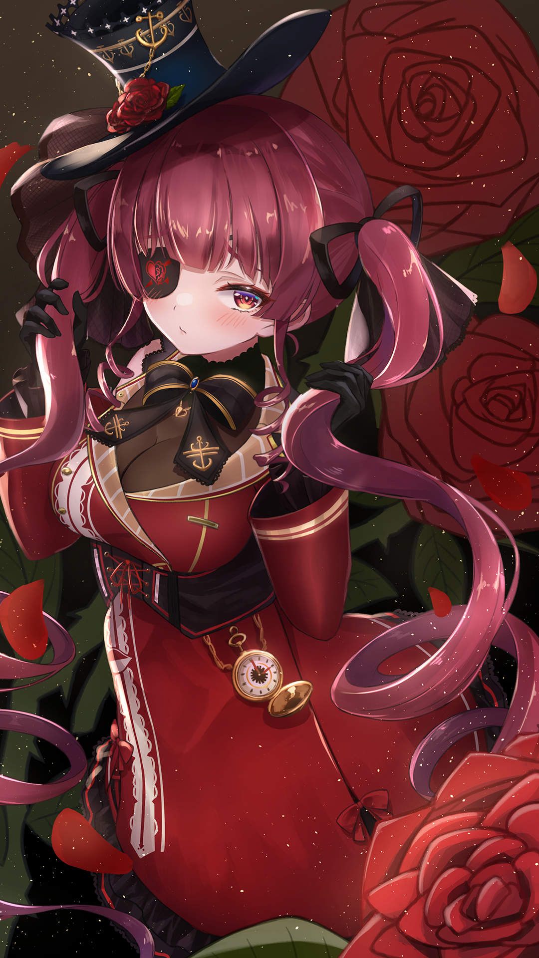 好看养眼的白裙动漫美女手机壁纸图片