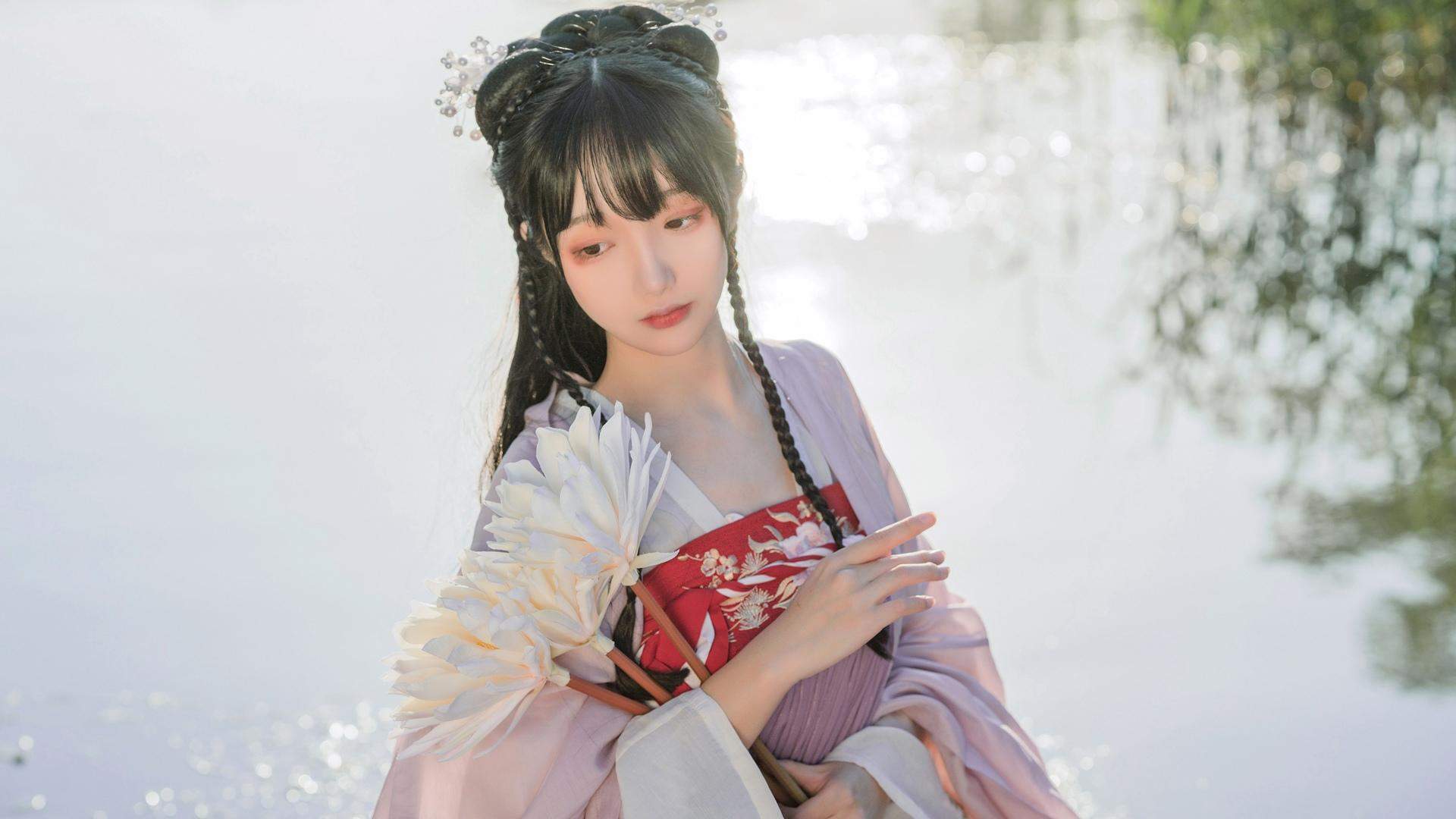 汉服美女图片
