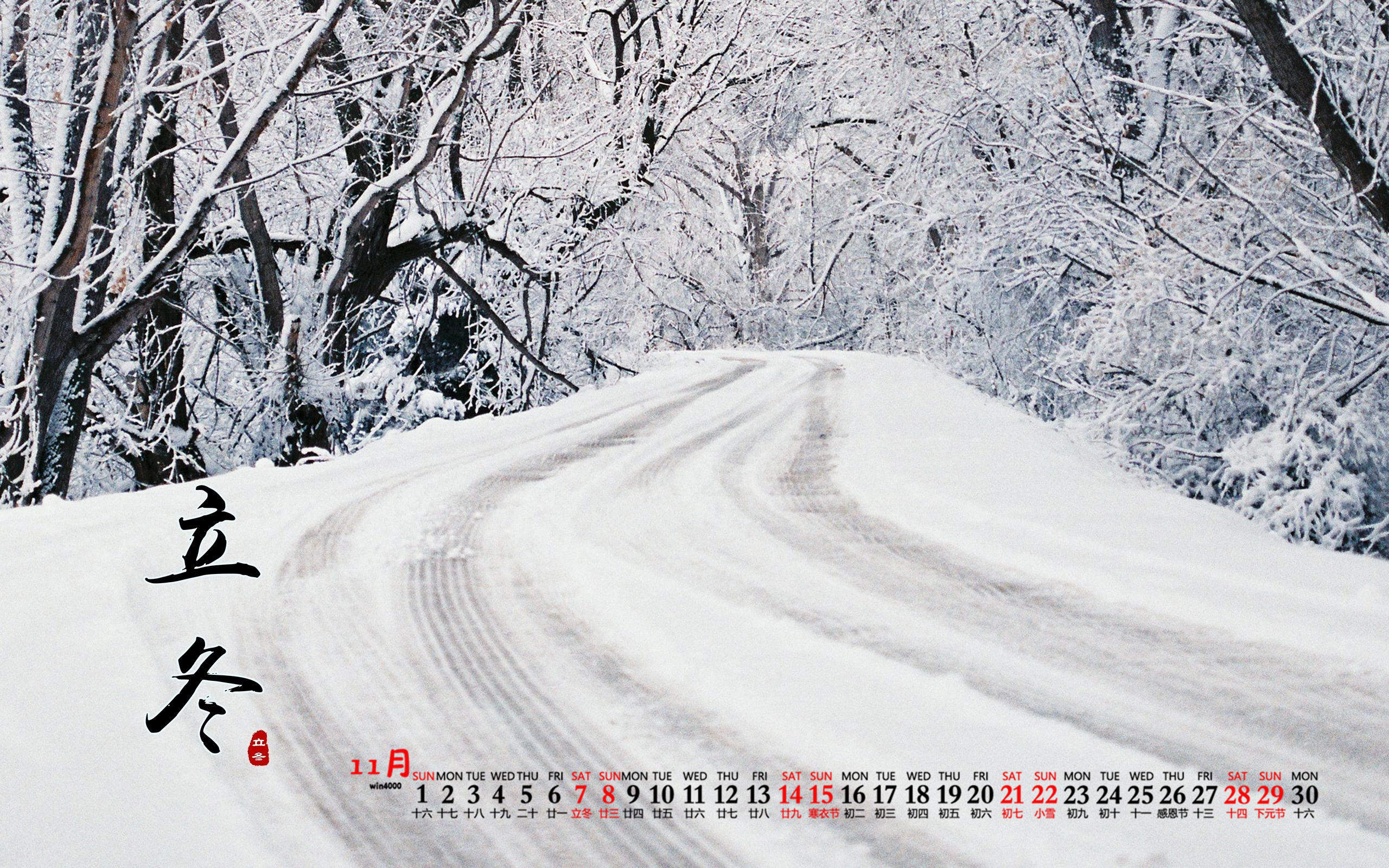 冯若绮清新雪景写真图片图片