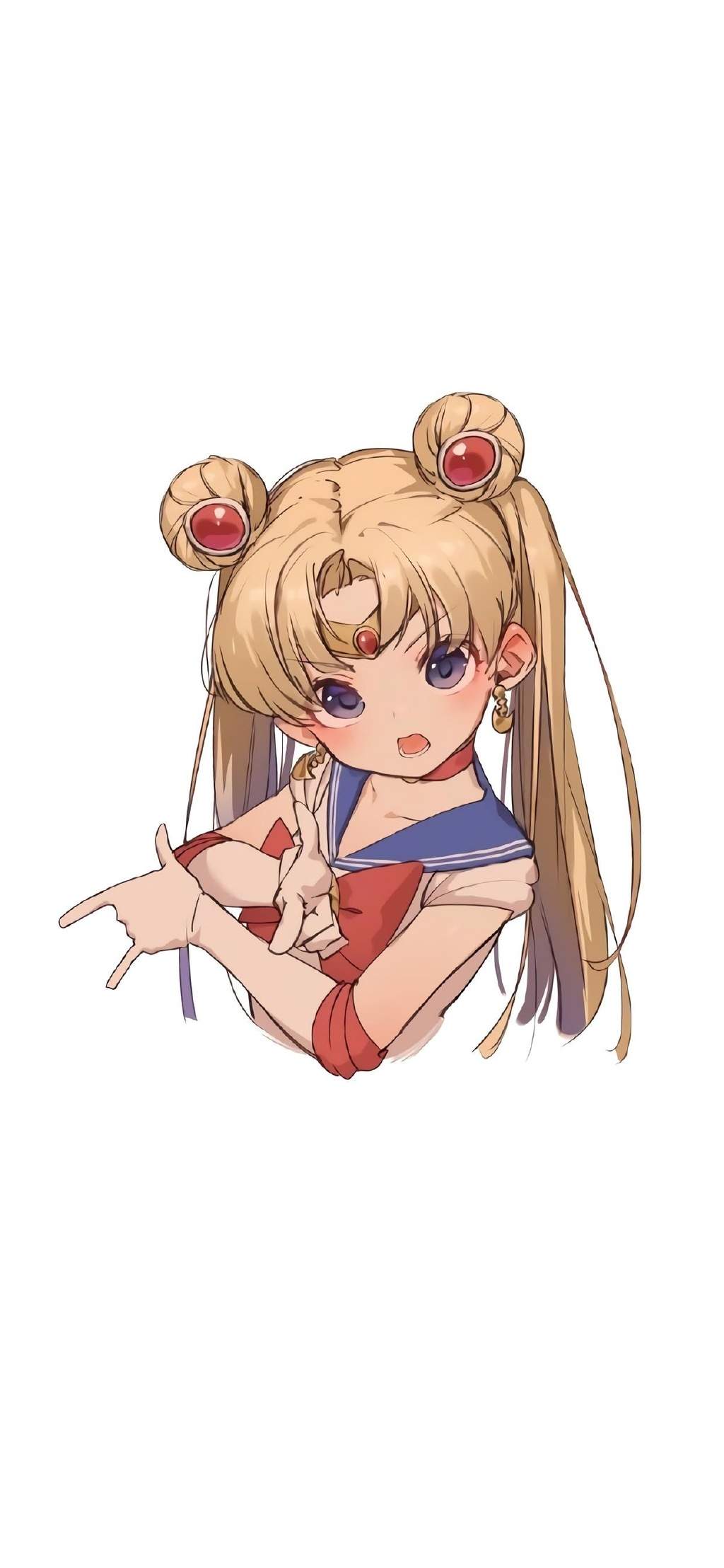 仙女美少女可爱清新蓝色背心俏皮写真图片图片