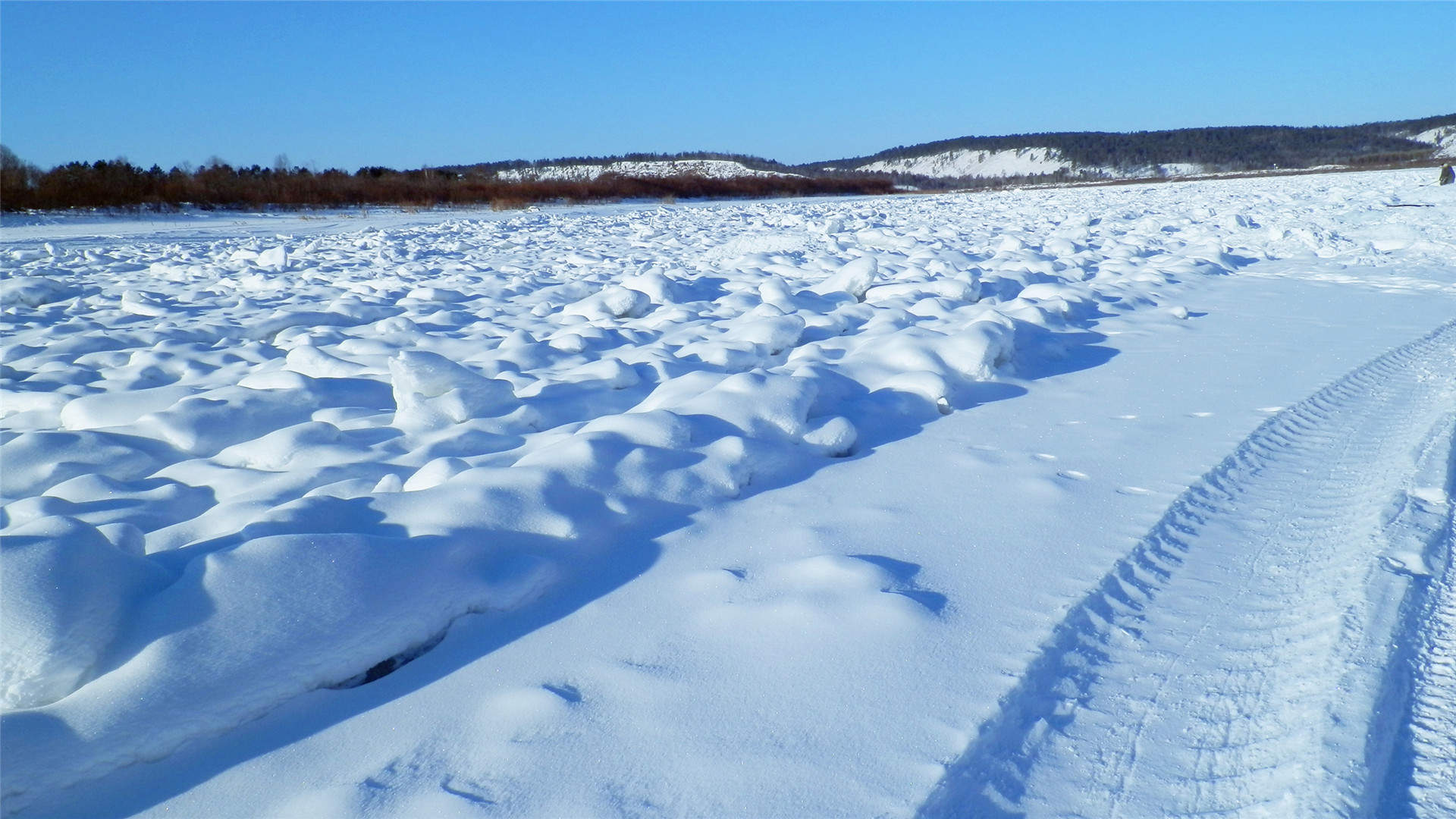 马苏雪景唯美浪漫写真图片图片