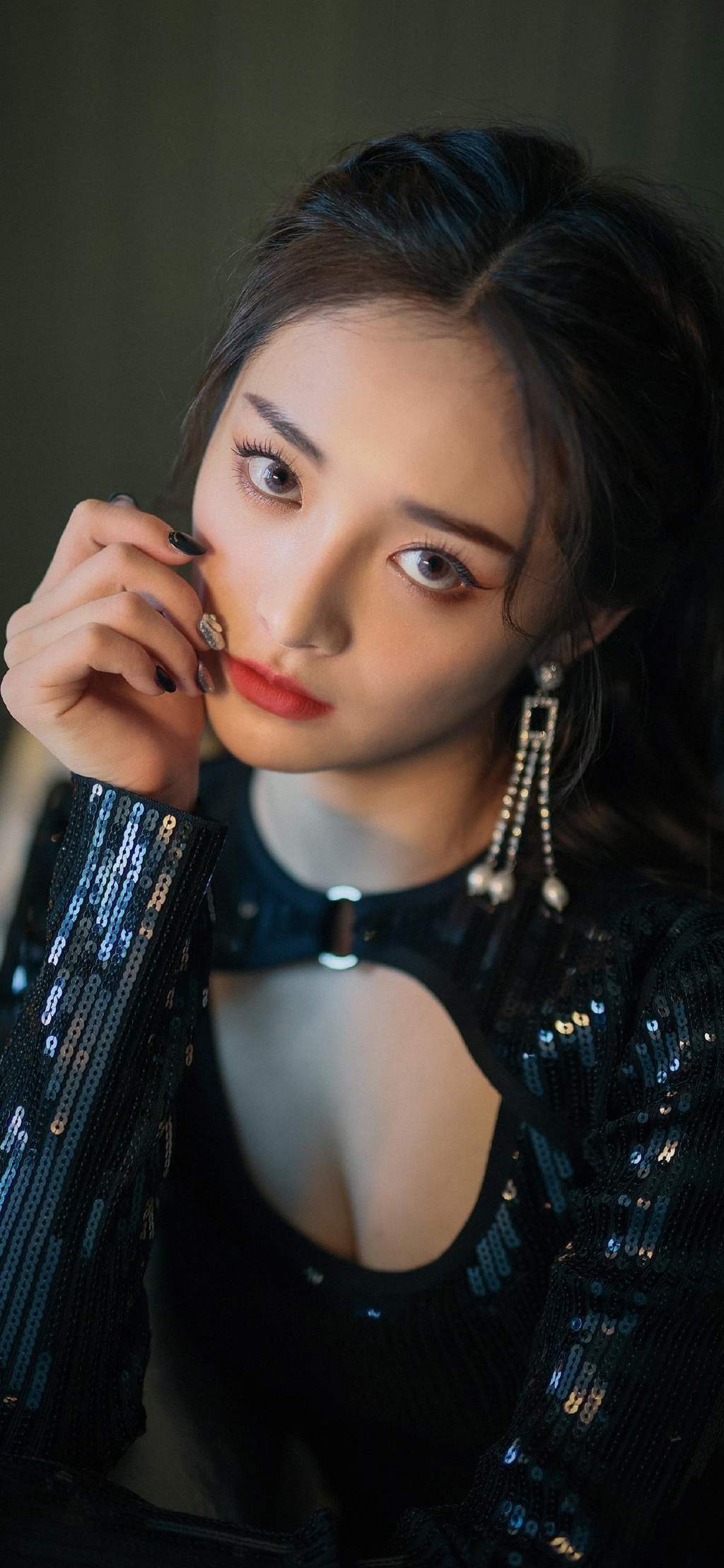 超模美女刘雯手机壁纸图片