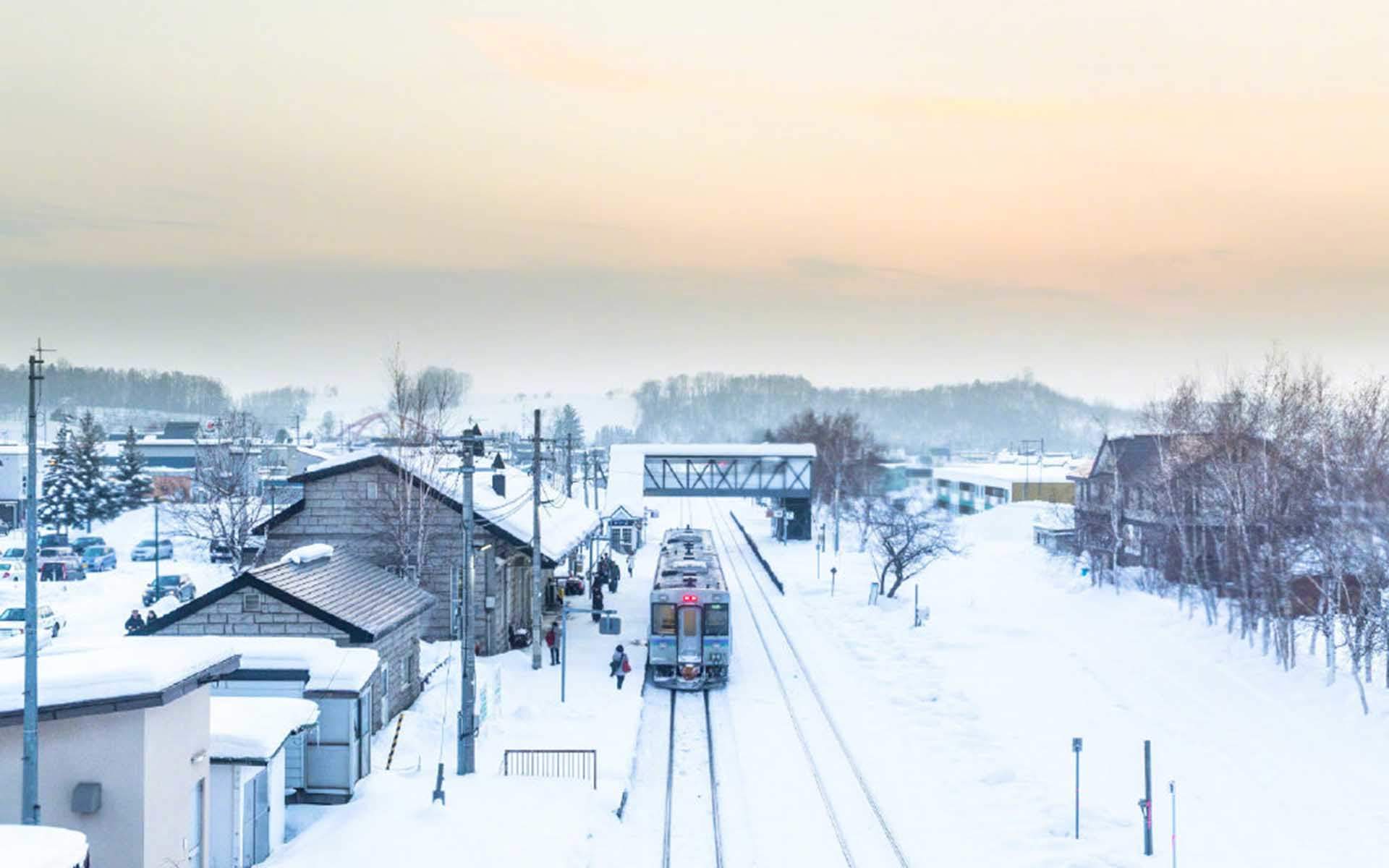 冯若绮清新雪景写真图片图片