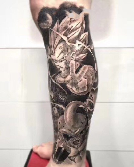 背部纹身图片