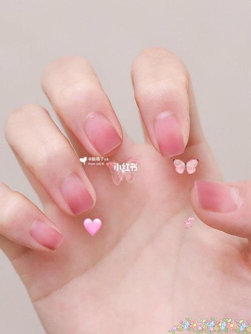 混合美甲图片