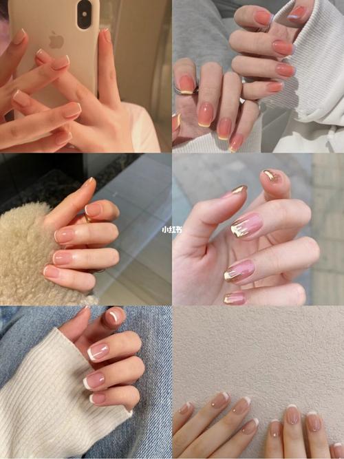 混合美甲图片
