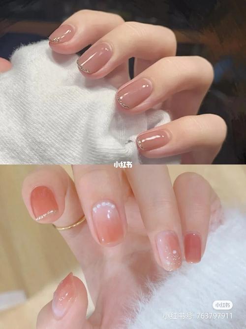混合美甲图片