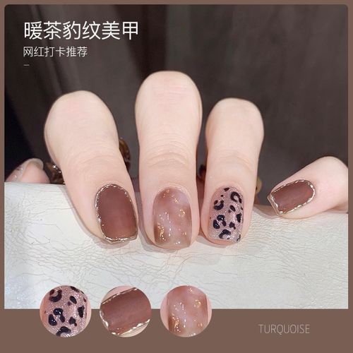 混合美甲图片