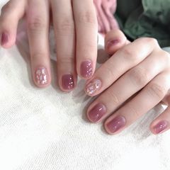 混合美甲图片