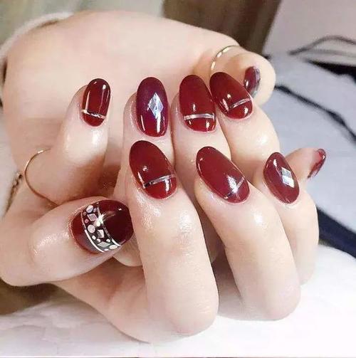 热门美甲图片