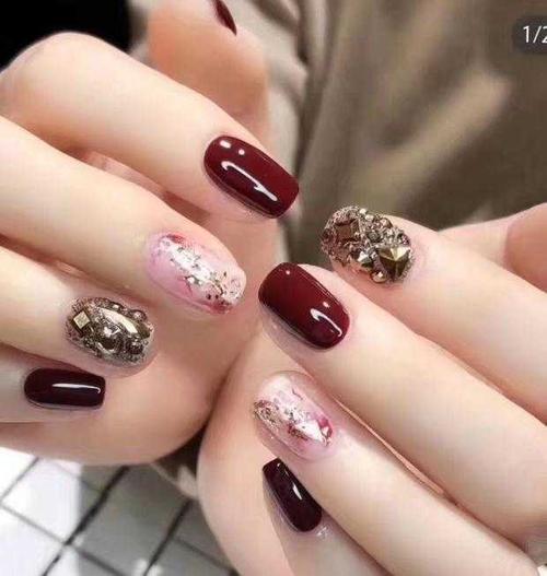 热门美甲图片