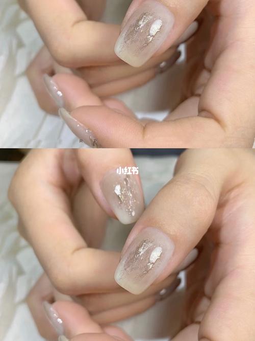 磨砂红色美甲 磨砂红色美甲图片带钻图片