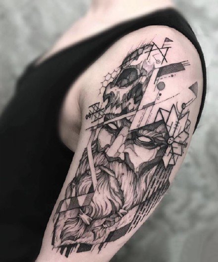 手部纹身图片