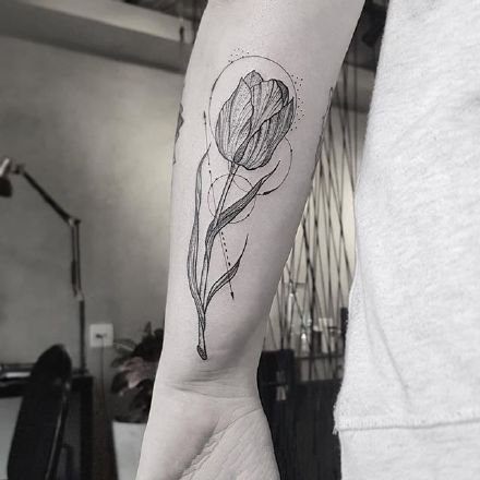 手部纹身图片