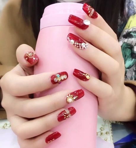 热门美甲图片