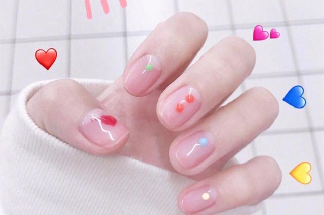 热门美甲图片