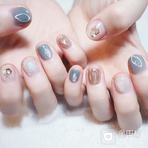 热门美甲图片