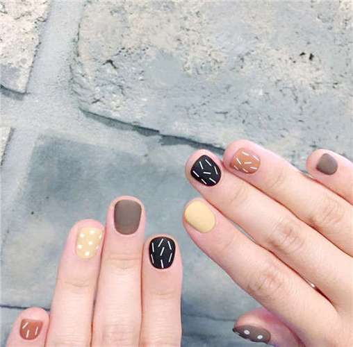 美甲的各种款式图片 款式图美甲最新图片图片