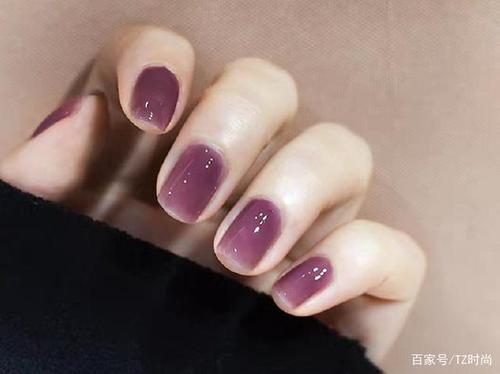 混合美甲图片