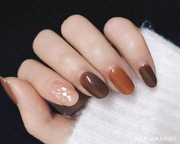 混合美甲图片