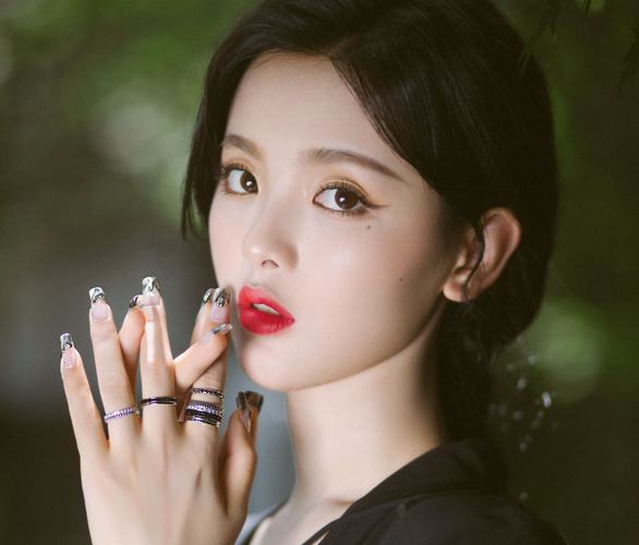 明星美甲 明星美甲图片大全图片2022图片