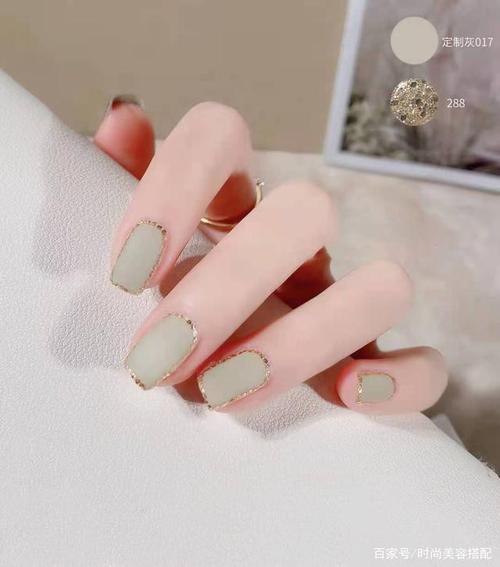 热门美甲图片