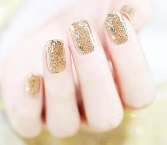 金色美甲图片 金银色美甲图片图片