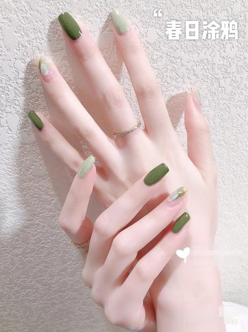琥珀色美甲图片 琥珀色美甲图片红色图片