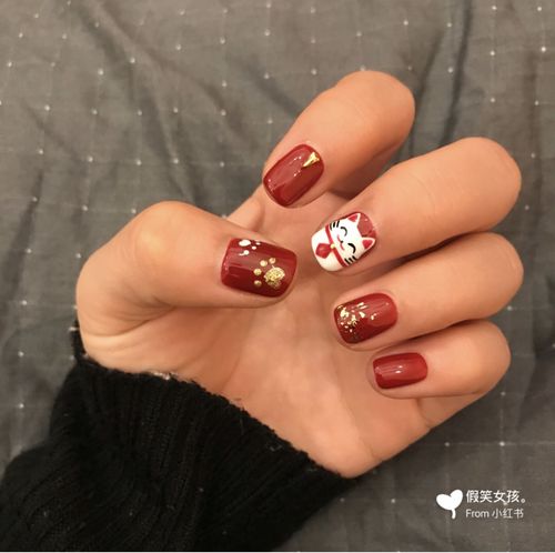 热门美甲图片