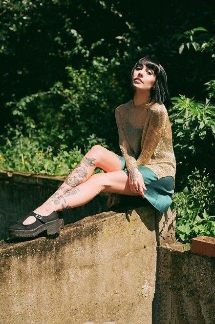 性感漂亮的9张国内花臂纹身美女图片欣赏图片
