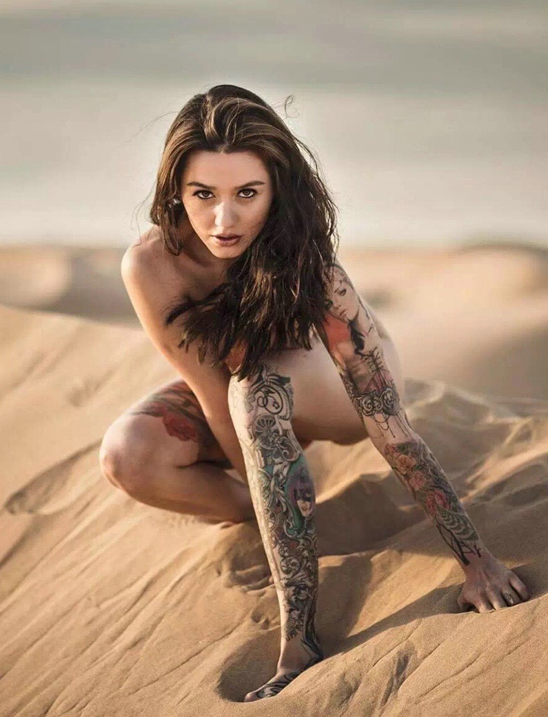 超级火辣欧美美女纹身图片诱惑迷人图片