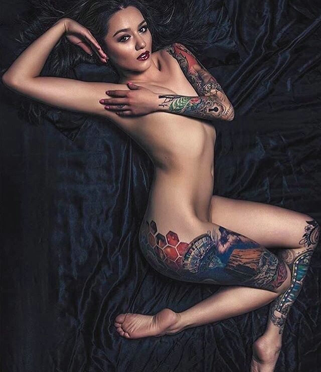 超级火辣欧美美女纹身图片诱惑迷人图片
