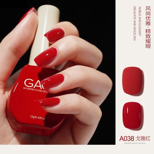 白美甲图片