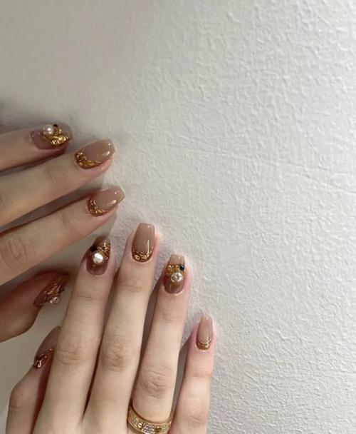 红色美甲款式 红色指甲款式图片图片