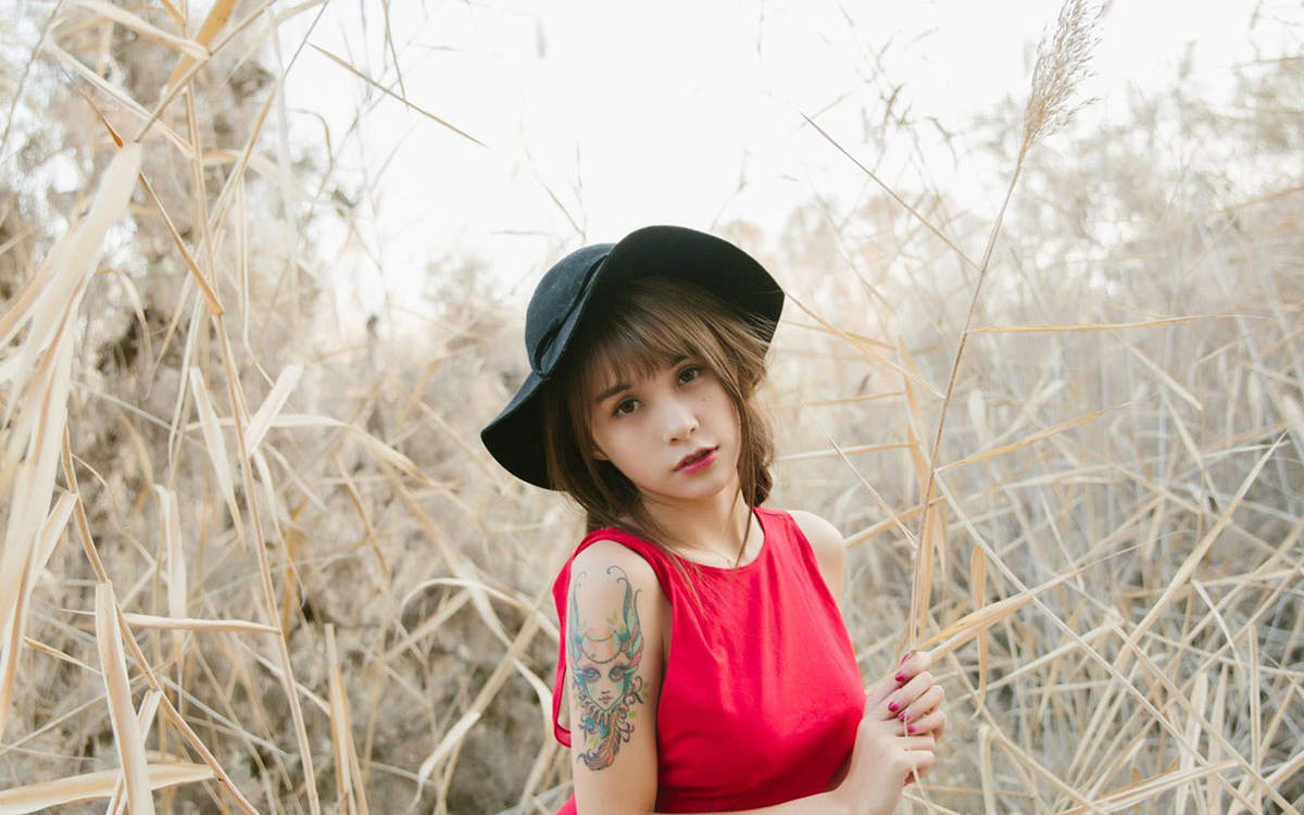 清新美女图片