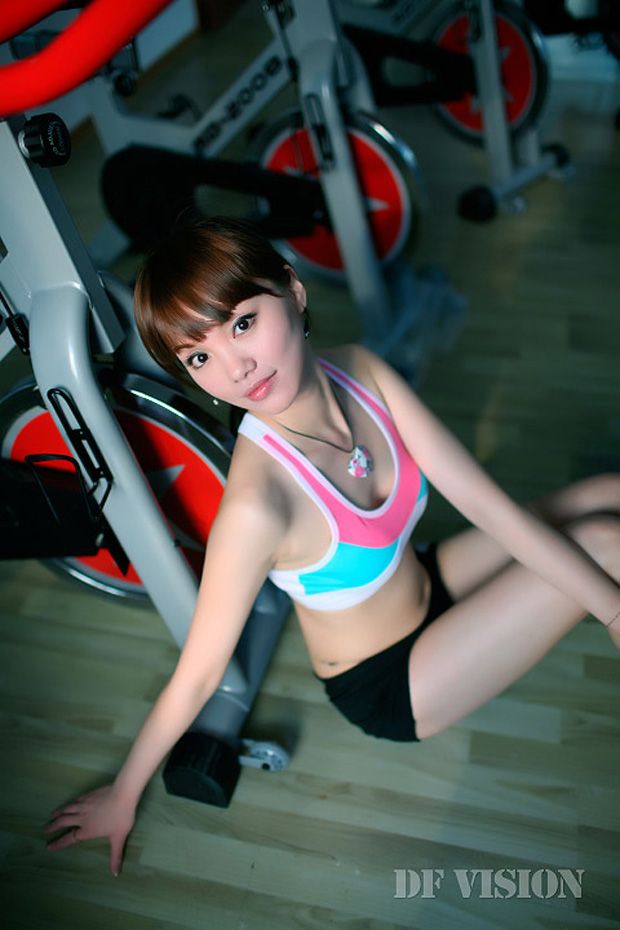 健身美女图片