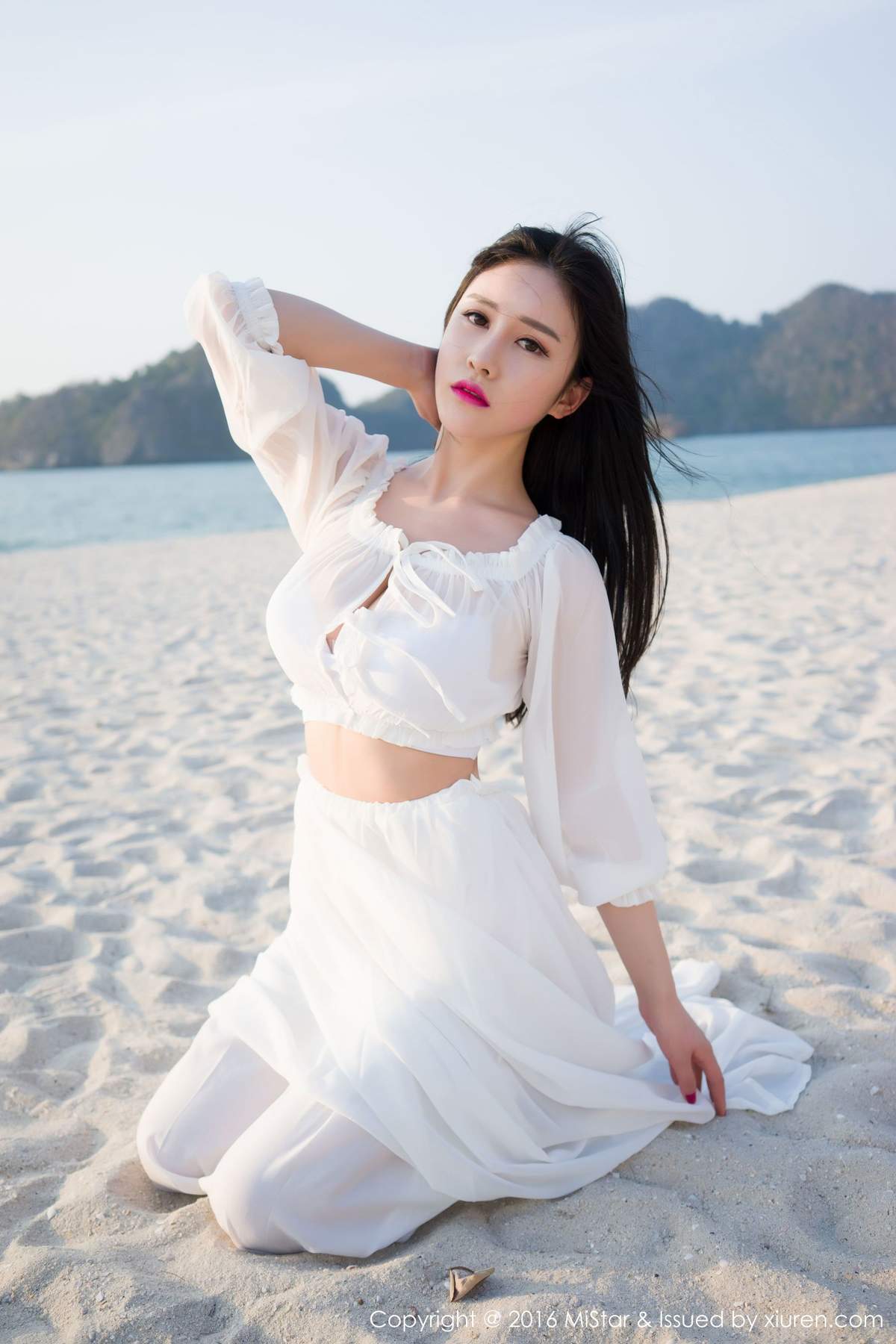 户外美女