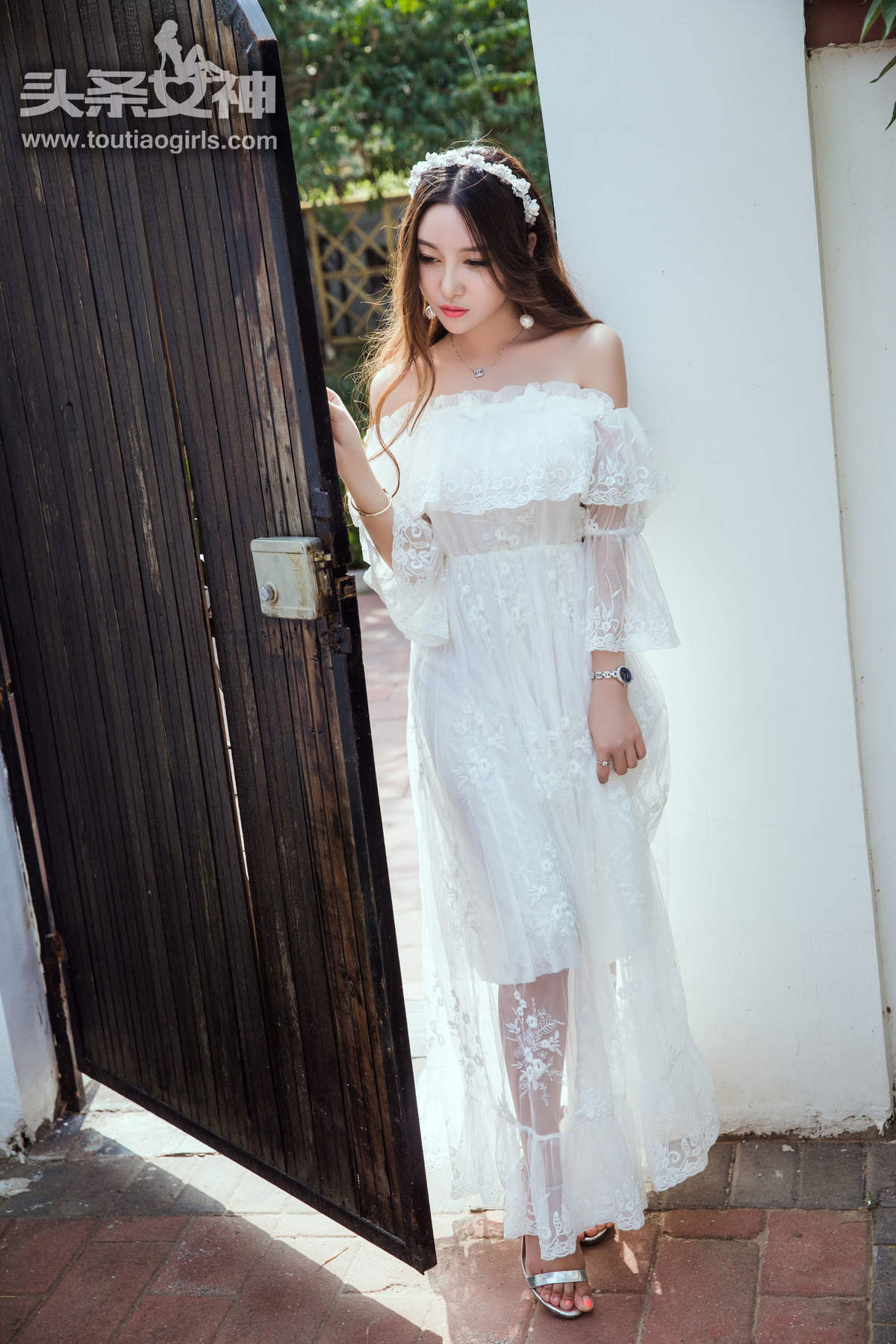 婚纱美女图片