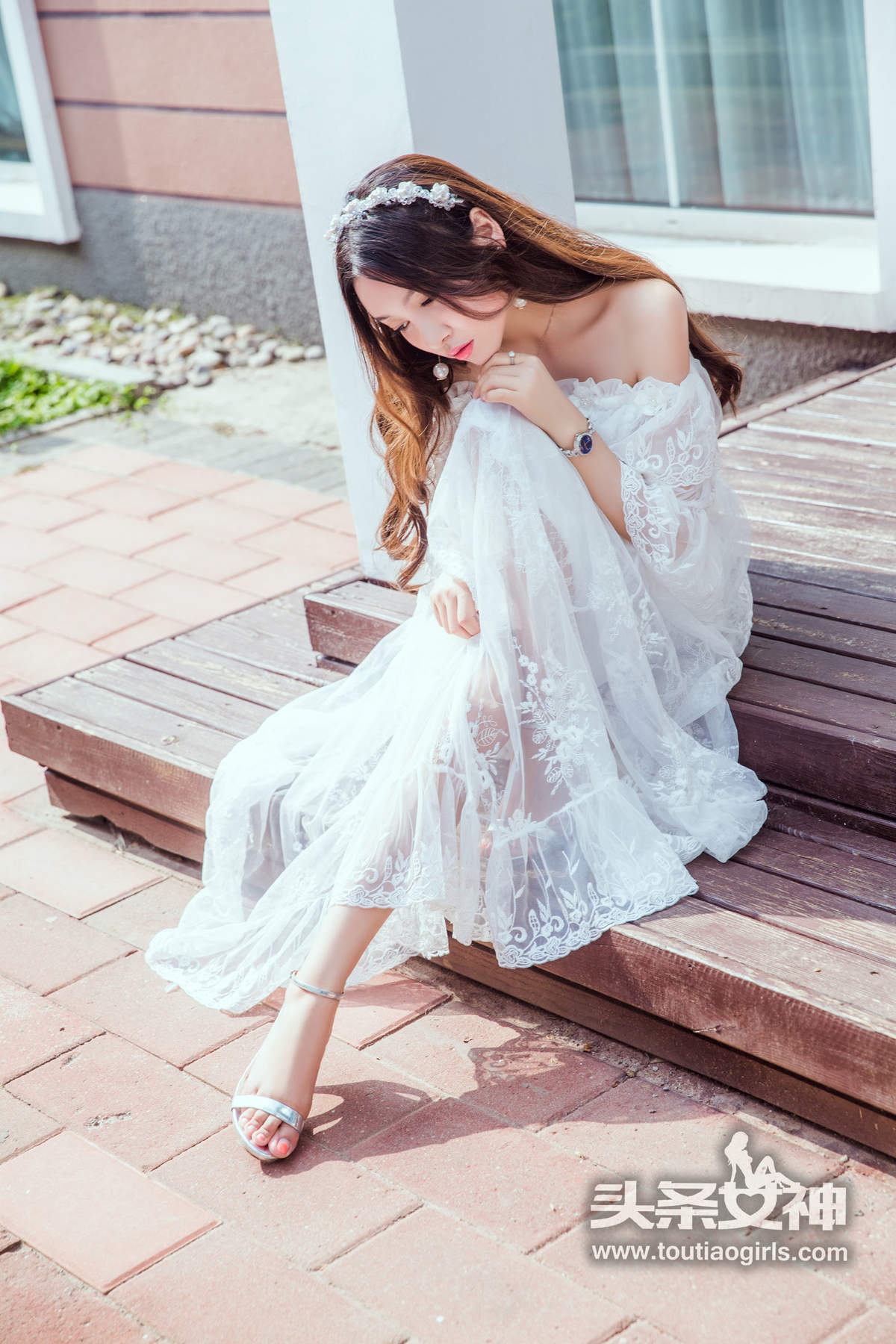 婚纱美女图片