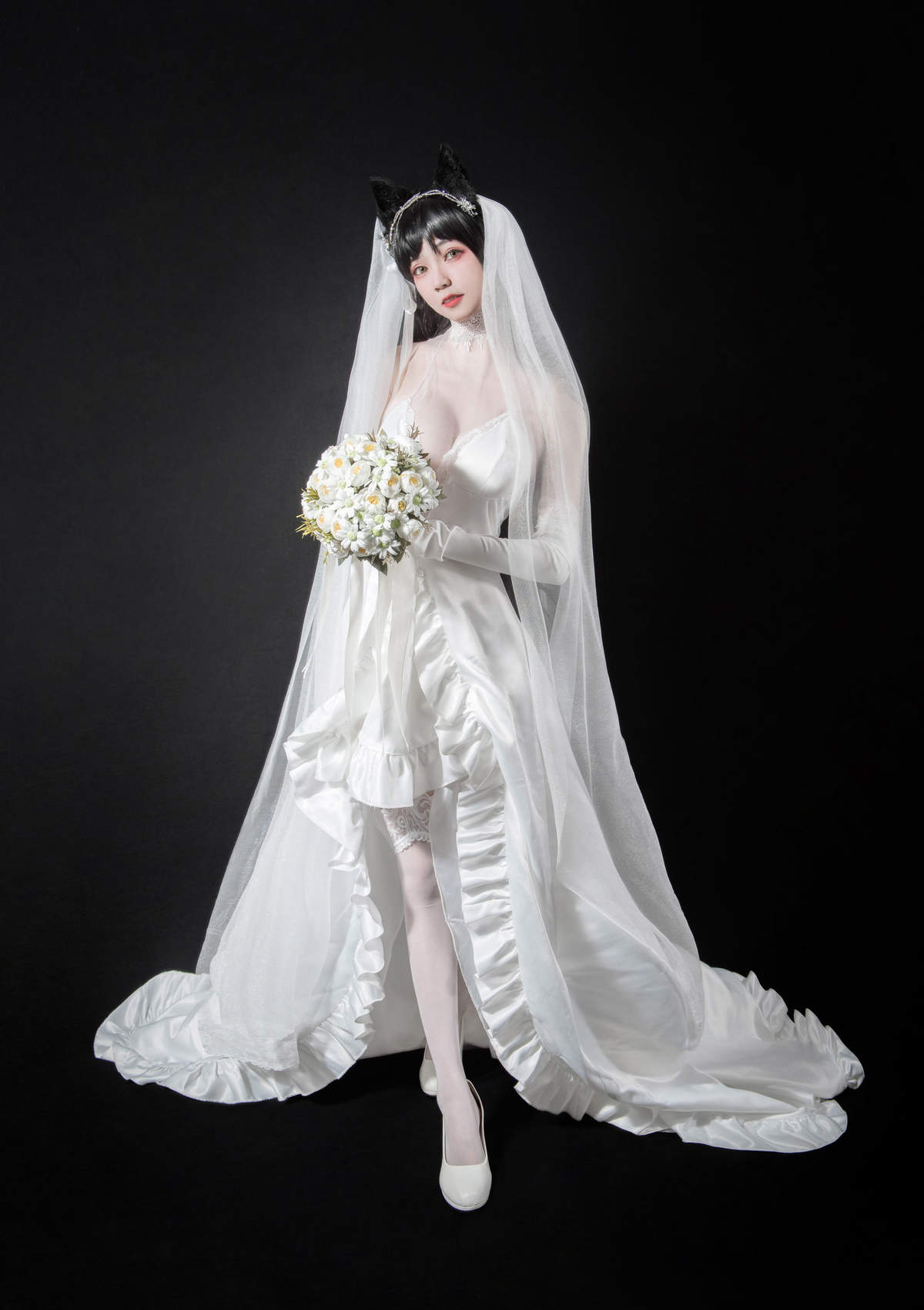 婚纱美女图片