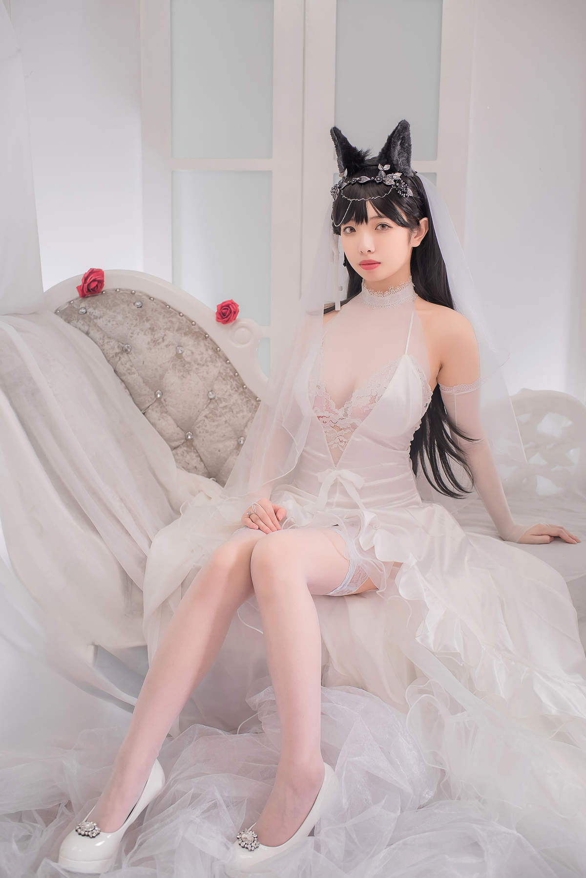 婚纱美女图片