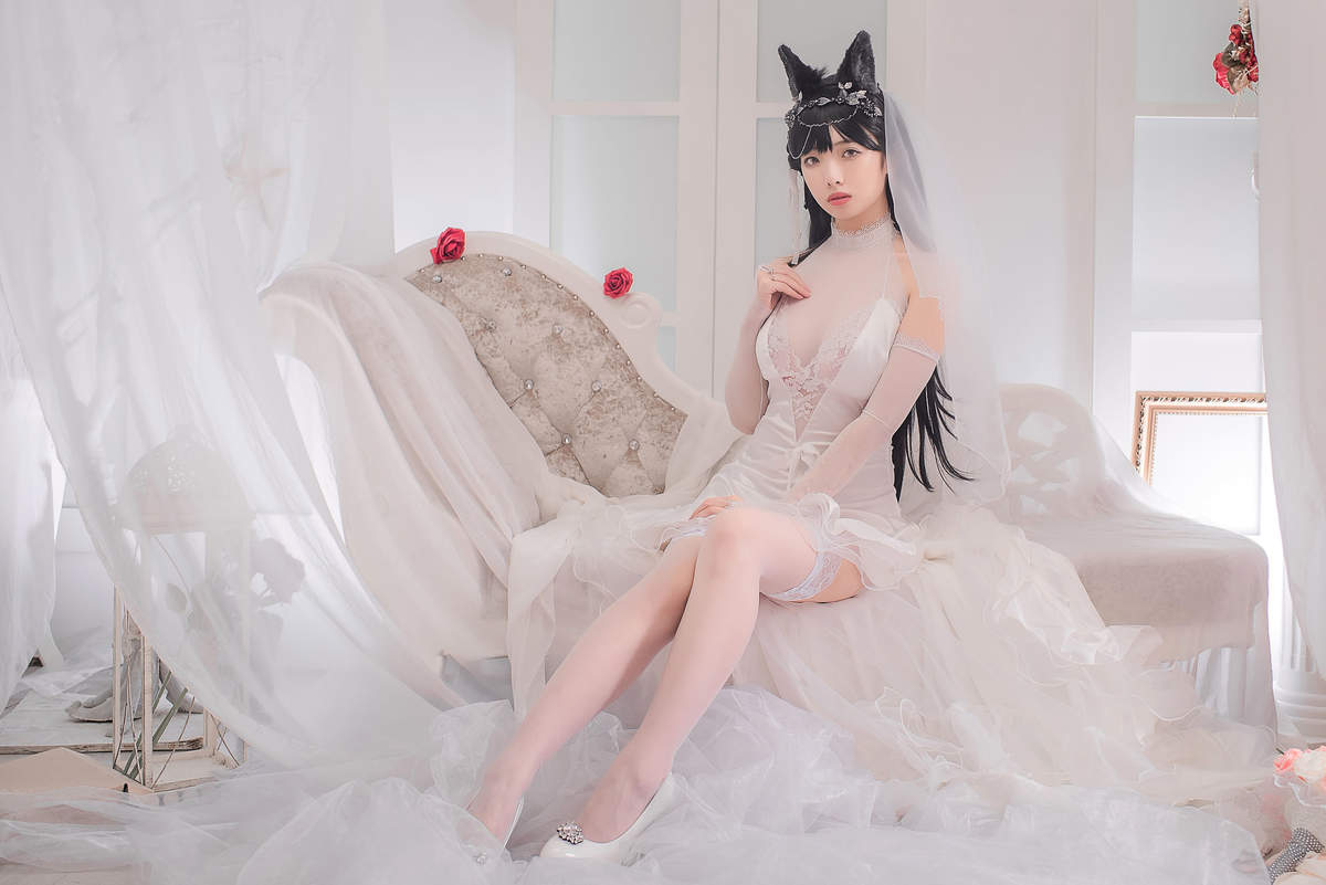 婚纱美女图片