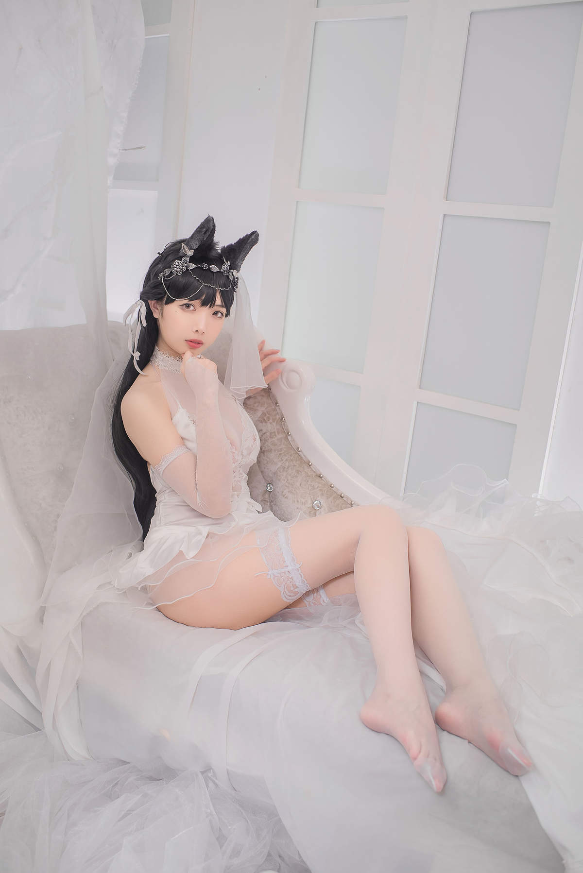 婚纱美女图片