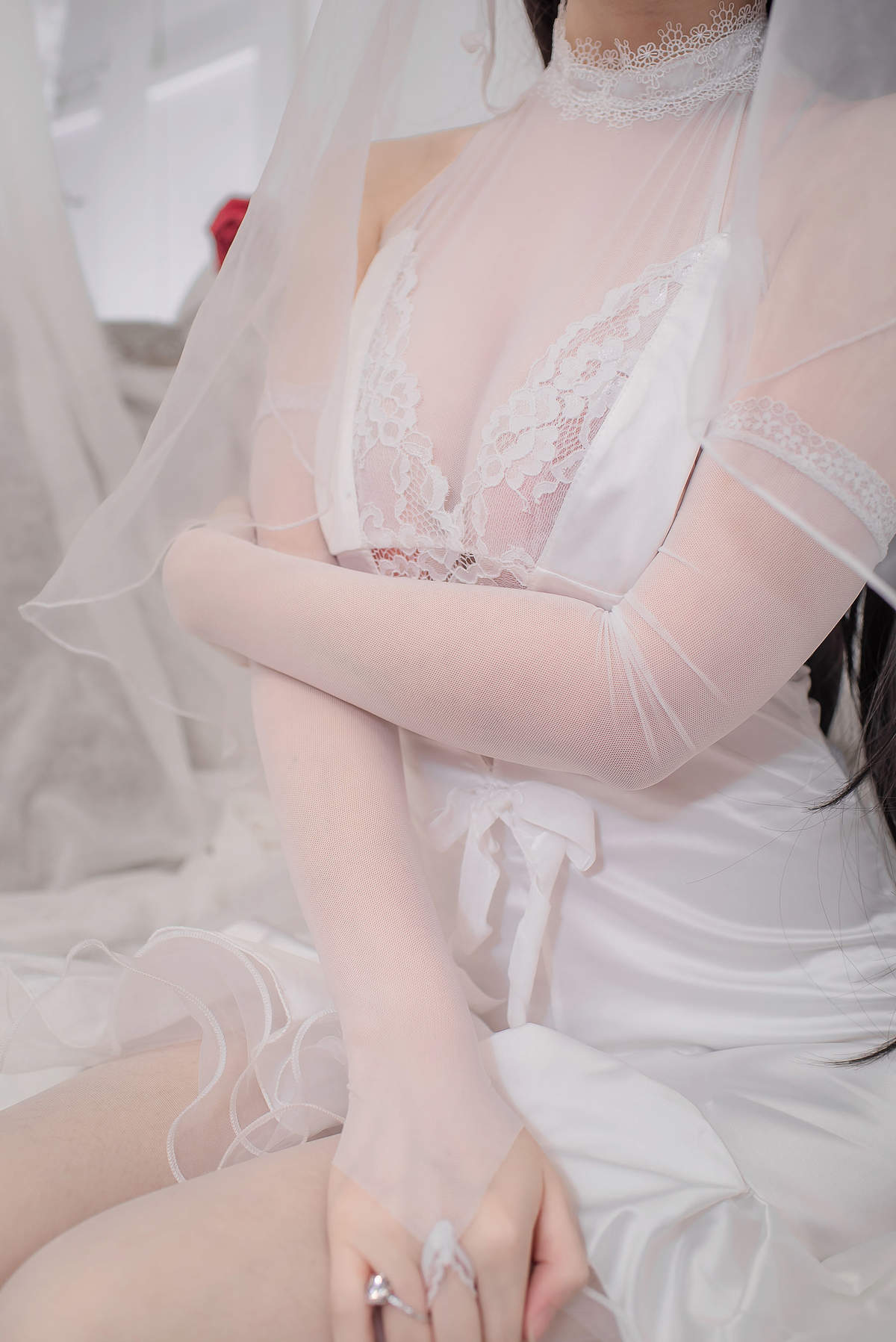 婚纱美女图片